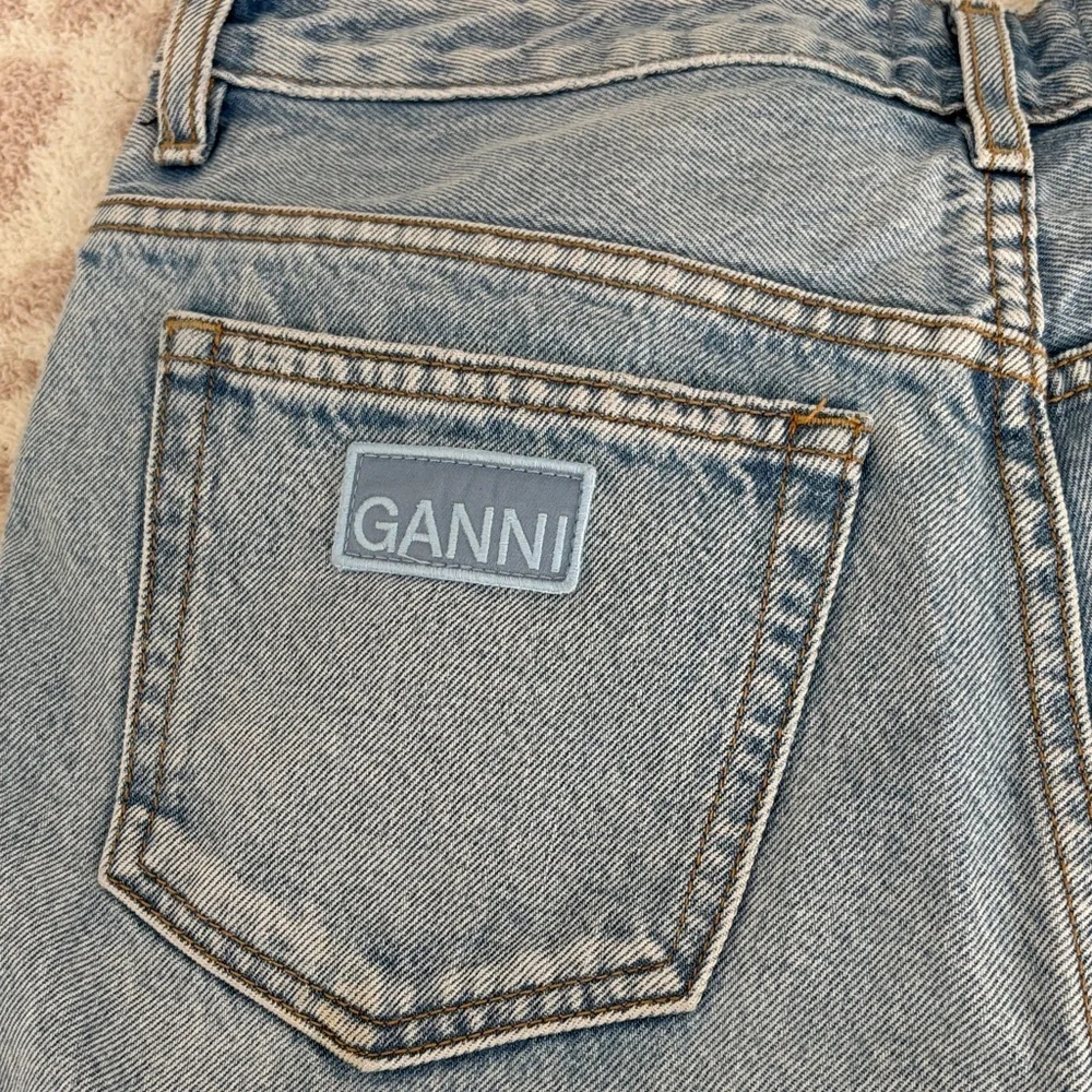 Ganni Classic Blue Denim Jeans - Picture 6 of 8